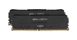 DDR4 32GB KIT 2x16GB PC 3000 Crucial Ballistix BL2K16G30C15U4B black