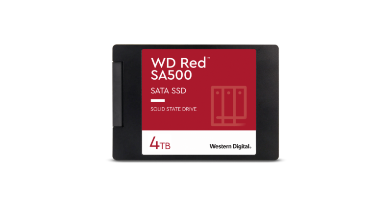 SSD WD RED SA500 4TB NAS Sata3 2,5 7mm WDS400T1R0A 3D NAND