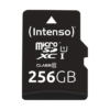 Micro SDXC 256GB Intenso Premium 1 Adapter UHS-1 Class10 3423492