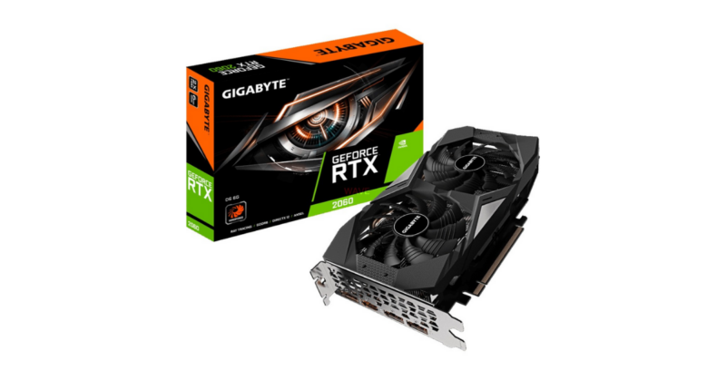 VGA Gigabyte GeForce RTX 2060 6GB Windforce