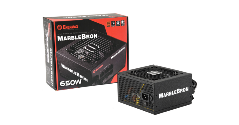 Power SupplyEnermax MarbleBron 650W EMB650AWT
