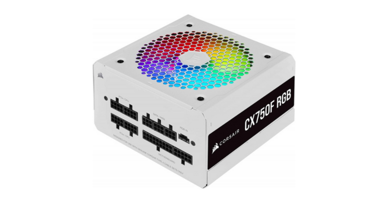 Power SupplyCorsair CX750F RGB Weiß (CP-9020227-EU)