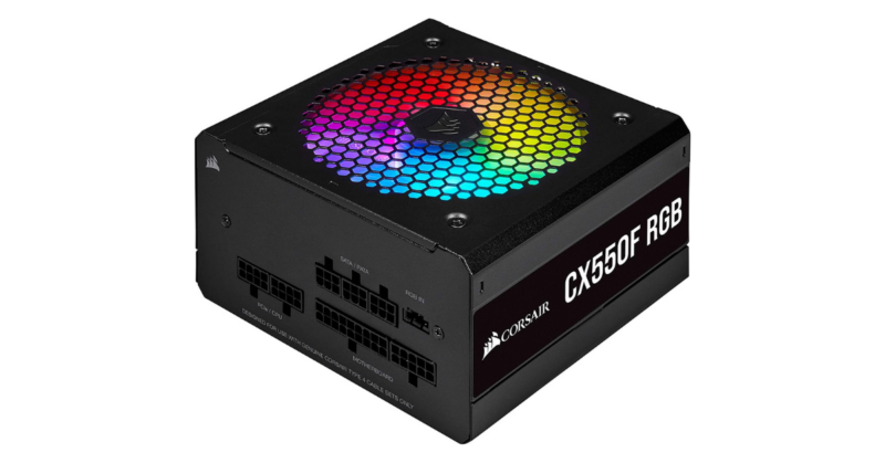 Power Supply Corsair CX550F RGB schwarz (CP-9020216-EU)