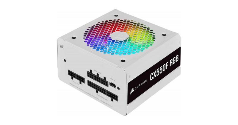 Power SupplyCorsair CX550F RGB Weiß (CP-9020225-EU)