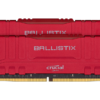 DDR4 16GB KIT 2x8GB PC 3000 Crucial Ballistix BL2K8G30C15U4R red