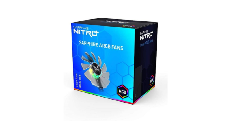 VGA Zubehor SAPPHIRE GEAR ARGB FAN (3 IN 1) FOR NITRO+ RX 5700 SERIES LITE