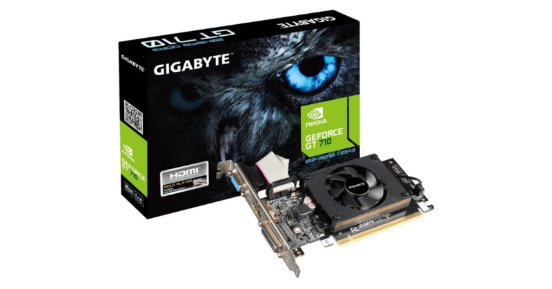 VGA Gigabyte GeForce GT 710 2GB D3 2GL (Rev. 2)