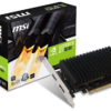 VGA MSI GeForce GT 1030 2GB 2GH LP OC (Heatsink/LP)