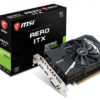 VGA MSI GeForce GTX 1050 Ti 4GB Aero ITX OCV1