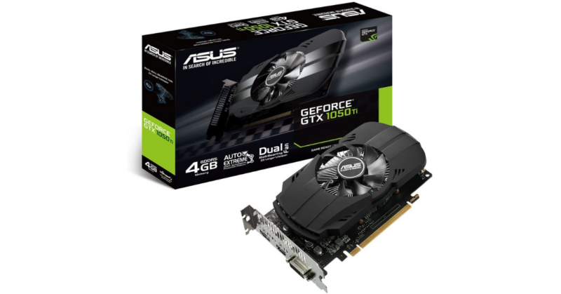 VGA Asus GeForce GTX 1050 Ti 4GB Phoenix