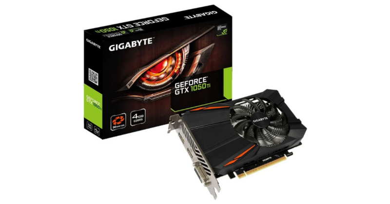 VGA Gigabyte GeForce GTX 1050 Ti 4GB D5 4G