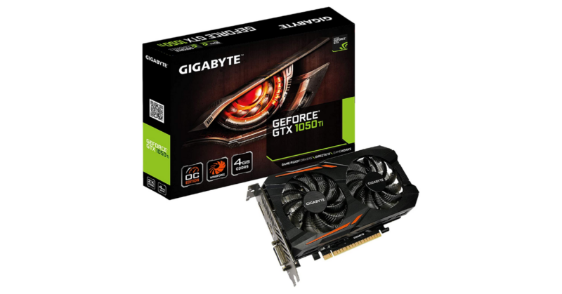 VGA Gigabyte GeForce GTX 1050 Ti 4GB OC 4G