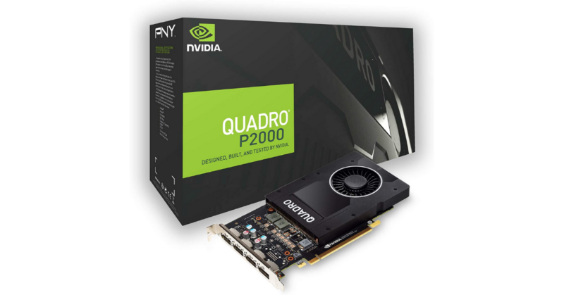 VGA PNY Quadro P2000 5GB DP