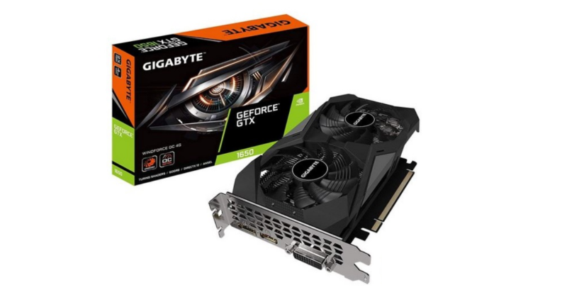 VGA Gigabyte GeForce GTX 1650 D6 4GB WINDFORCE OC