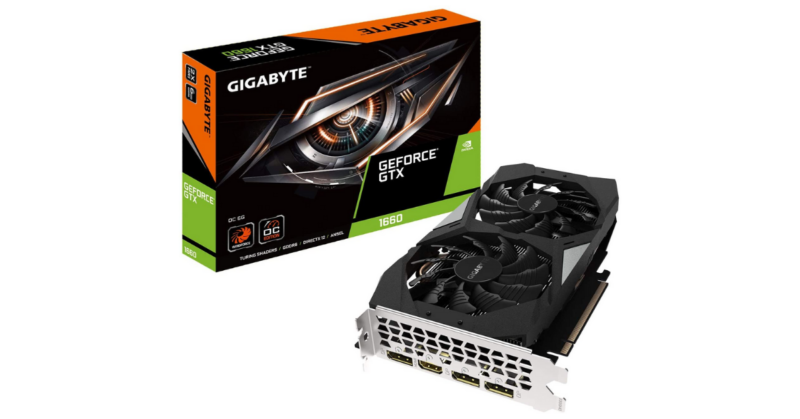 VGA Gigabyte GeForce GTX 1660 6GB OC