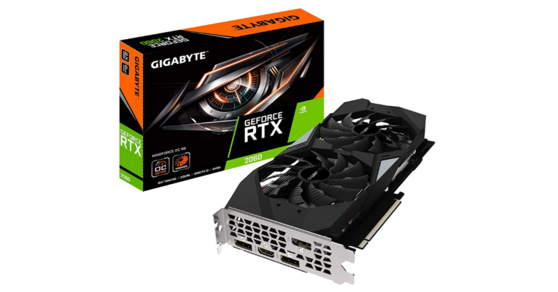 VGA Gigabyte GeForce RTX 2060 6GB OC (Rev 2)