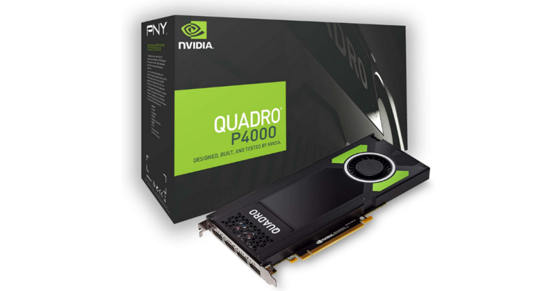 VGA PNY Quadro P4000 8GB DP