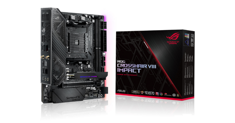 ASUS ROG Crosshair VIII IMPACT (AM4) (D)