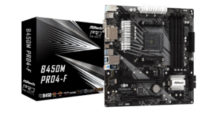 ASROCK B450M PRO4-F (AM4) (D)