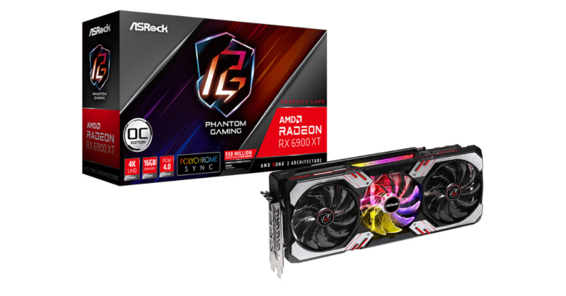 VGA ASRock Radeon RX 6900 XT 16GB Phantom Gaming D OC