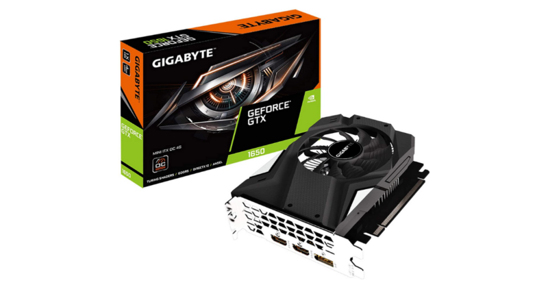 VGA Gigabyte GeForce GTX 1650 4GB MINI ITX OC