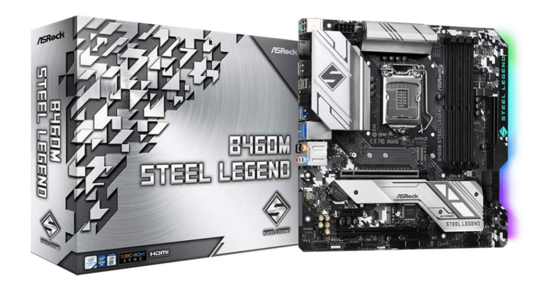 ASROCK B460M Steel Legend (1200) (D)