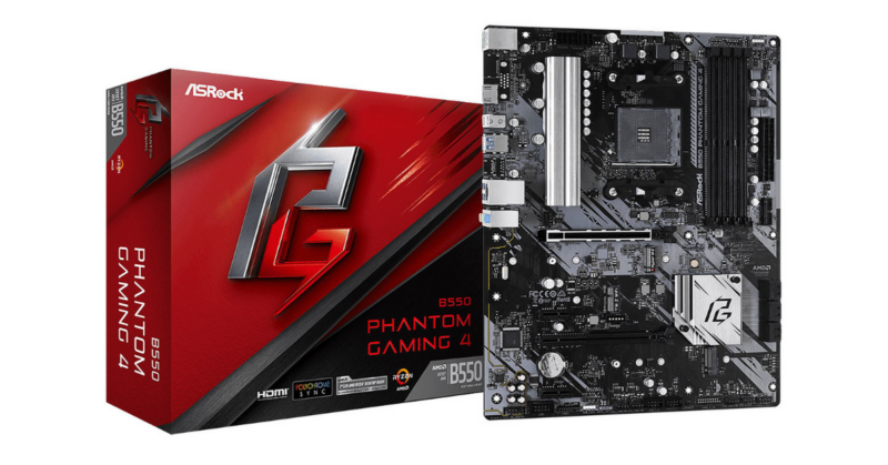 ASROCK B550 PHANTOM GAMING 4 (AM4) (D)