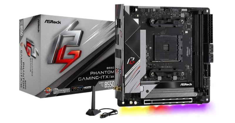 ASROCK B550 PHANTOM GAMING-ITX/AX (AM4) (D)