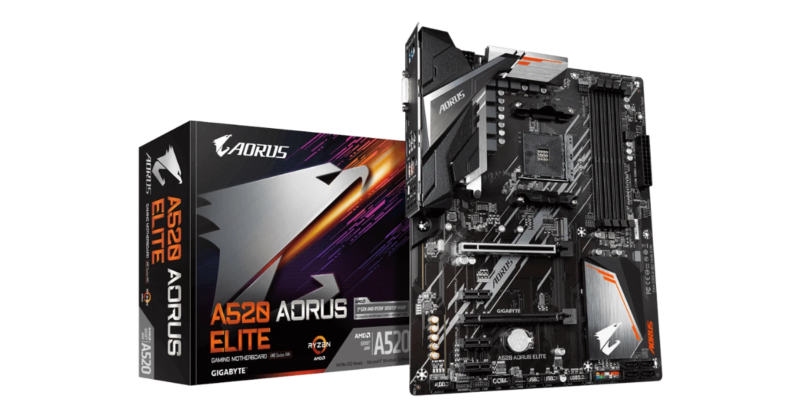 Gigabyte GA-A520-AORUS ELITE (AM4) (D)