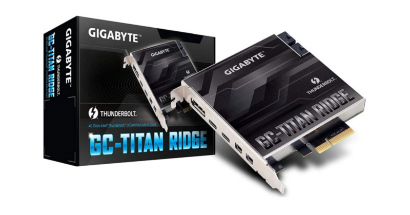 Gigabyte Network Card GC-TITAN RIDGE 2.0 (D)