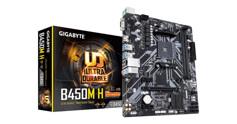 Gigabyte GA-B450M-H (AM4) (D)