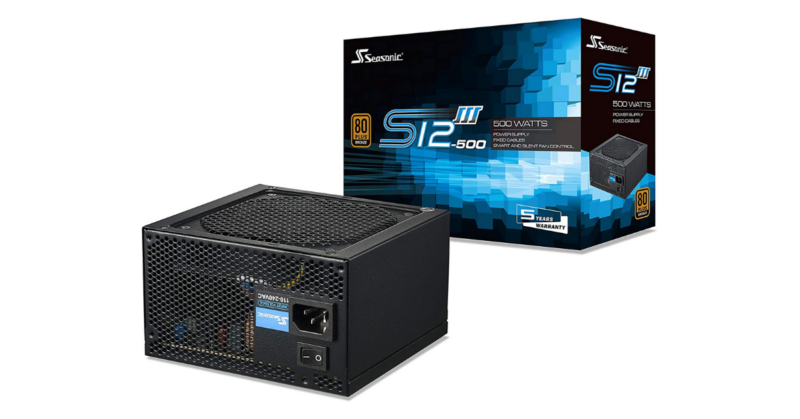 Power SupplySeasonic S12III Series 500W