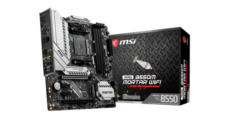 MSI MAG B550M MORTAR WIFI (AM4) (D)