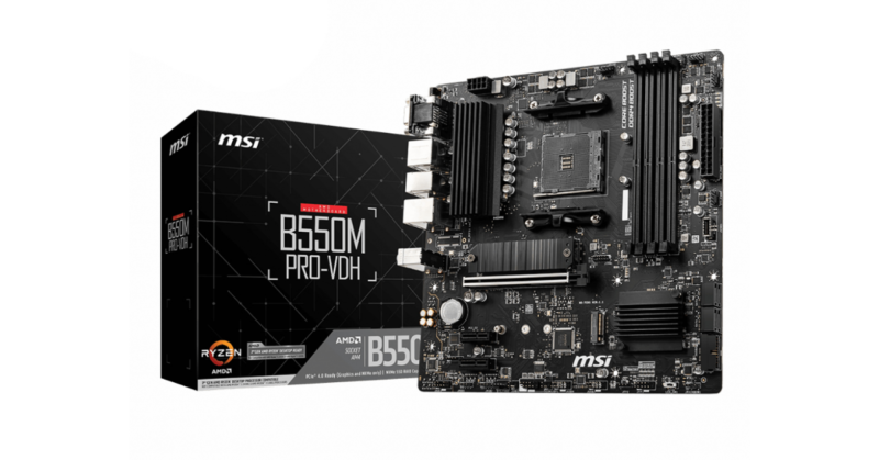 MSI B550M PRO-VDH (AM4) (D)