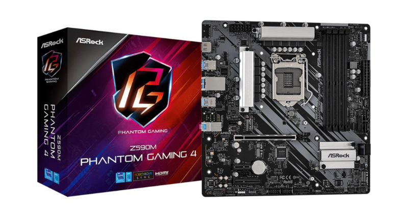 ASROCK Z590M PHANTOM GAMING 4 (1200) (D)