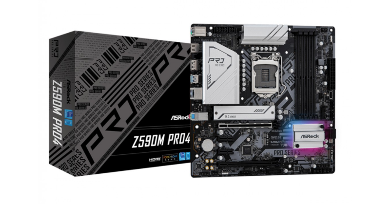 ASROCK Z590M PRO4 (1200) (D)