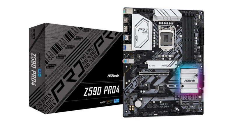 ASROCK Z590 PRO4 (1200) (D)