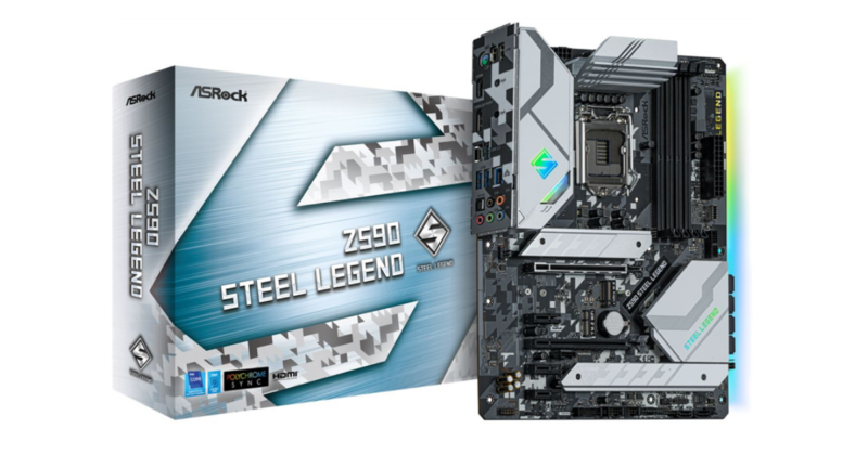 ASROCK Z590 STEEL LEGEND (1200) (D)