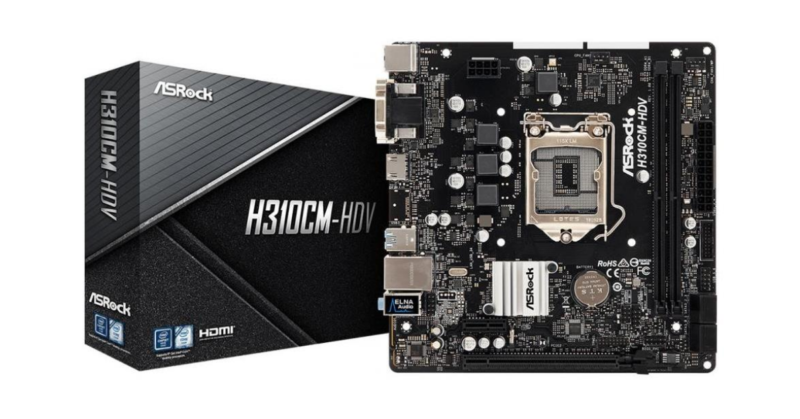 ASROCK H310CM-HDV (1151-v2) (D)