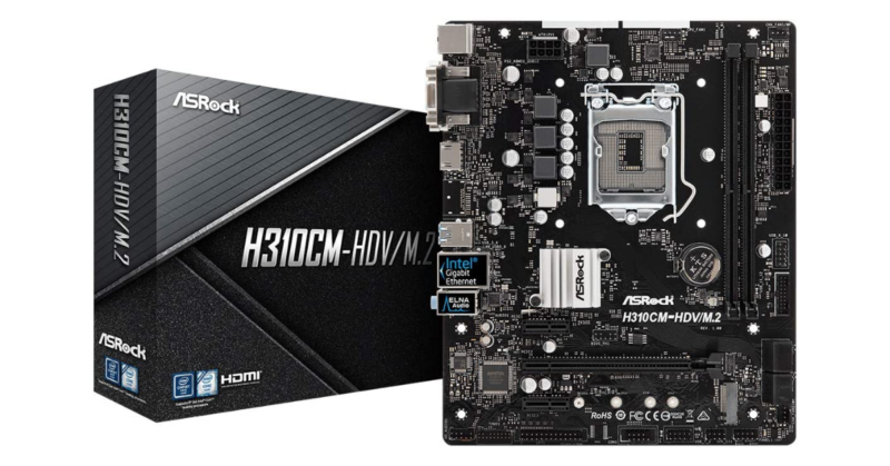 ASROCK H310CM-HDV / M.2 (1151-v2) (D)