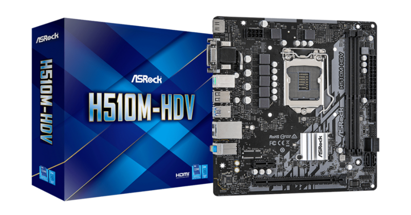 ASROCK H510M-HDV (1200) (D)