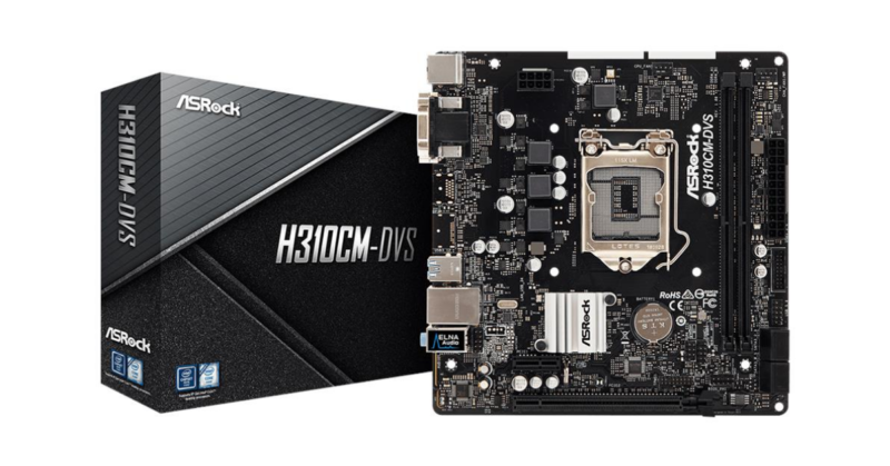 ASROCK H310CM-DVS (1151-v2) (D)