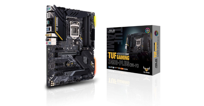 ASUS TUF Z490-PLUS GAMING (WI-Fi) (1200) (D)