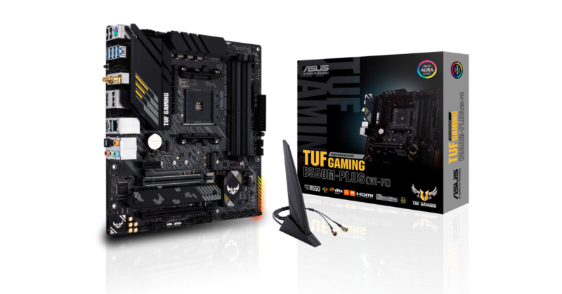 ASUS TUF B550M-PLUS GAMING (WI-FI) (AM4) (D)