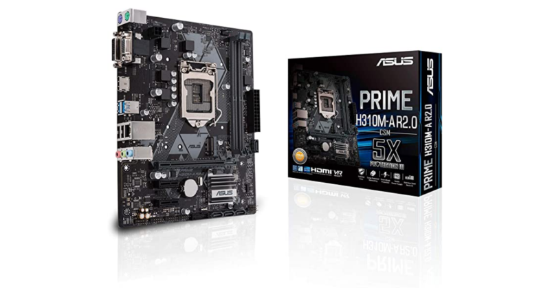 ASUS PRIME H310M-A R2.0/CSM (1151-V2) (D)