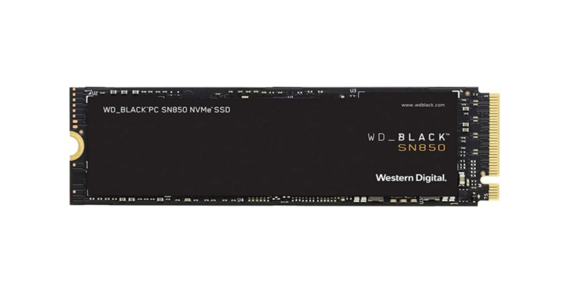 SSD WD Black 2TB SN850 High Performance NVME M.2 PCIe Express Gen4 x4 WDS200T1X0E