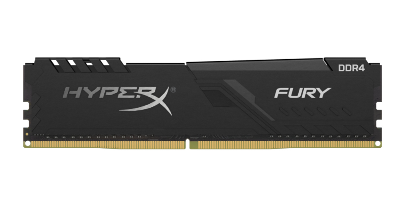 DDR4 8GB PC 2666 Kingston HyperX FURY Black HX426C16FB3/8 1x8GB