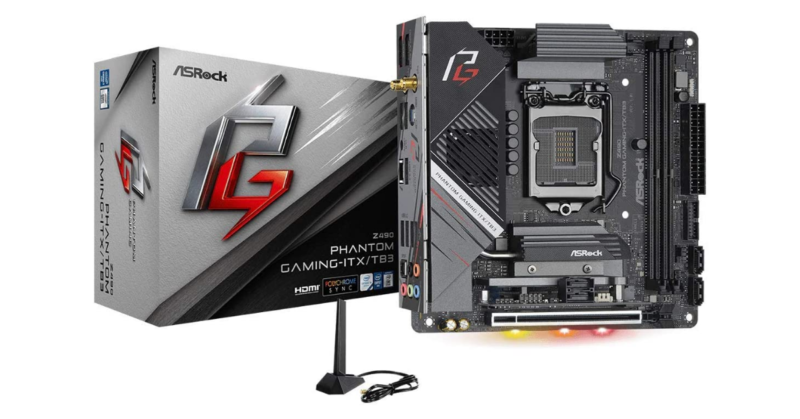 ASROCK Z490 PHANTOM GAMING ITX/TB3(1200) (D)