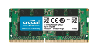 S/O 8GB DDR4 PC 2400 Crucial CT8G4SFS824A 1x8GB