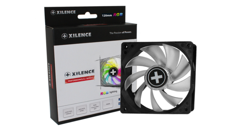 PC- Caselüfter XILENCE Performance A+ Serie Fan Set WHITE 120 mm, ARGB LED, XPF120RGB-SET